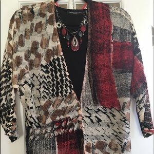 xoxo cardigan multicolored